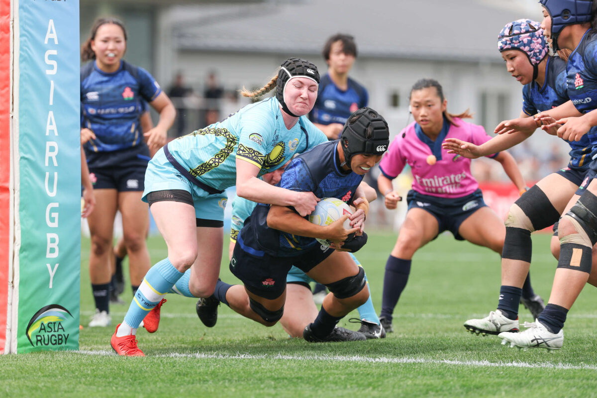 松永美穂、32歳で初キャップ。女子日本代表、カザフスタンに90-0と大勝