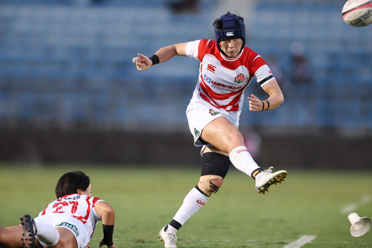 【女子日本代表RWC2025へ】笑顔になる。山本実［SO］