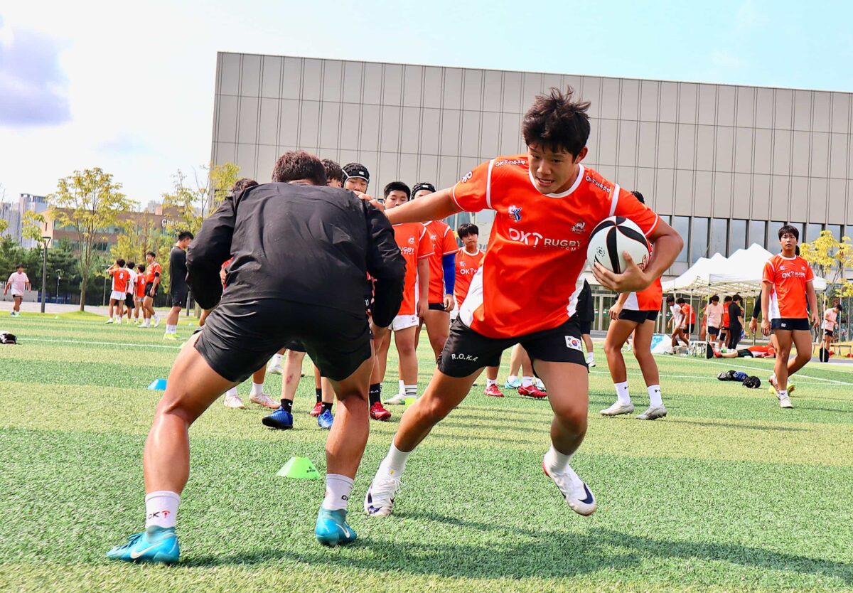 【韓国ラグビーの新しい未来①】育て「クムナム」。OK金融グループウッメンラグビー部が韓国で初めてラグビーアカデミーを開催。