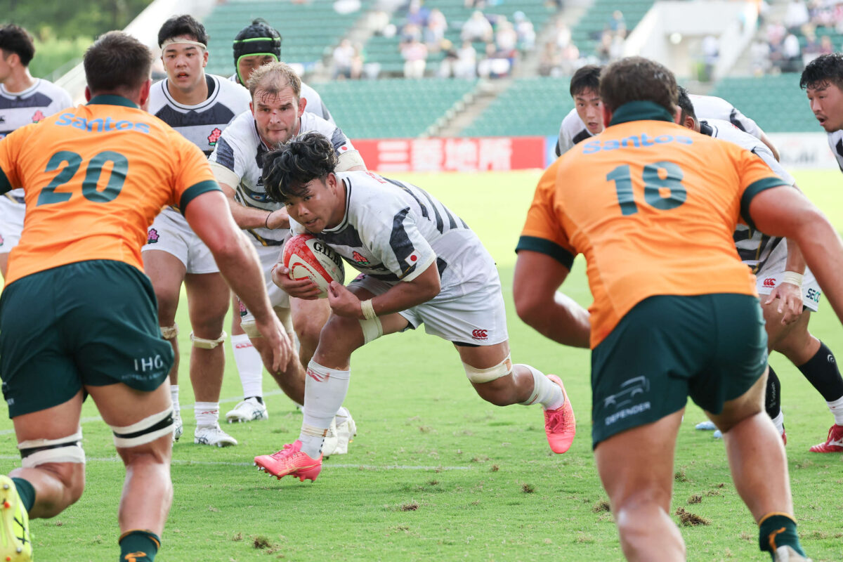 【JAPAN XVの試合をアナリストの視点で分析する／ JAPAN XV-オーストラリアA代表】圧倒された80分間。