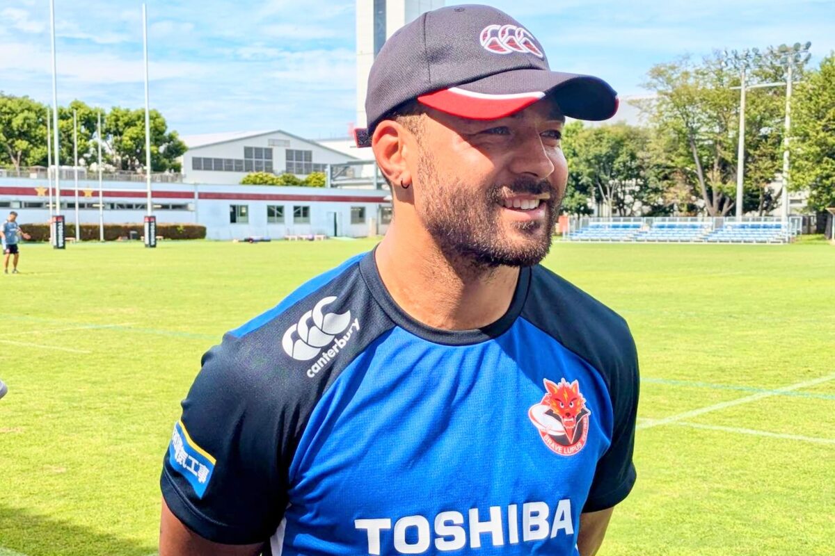 【Just TALK】「こんなプレーもできるんだ、こういう選手になりたい、と思ってもらえたら」。リッチー・モウンガ［東芝ブレイブルーパス東京］