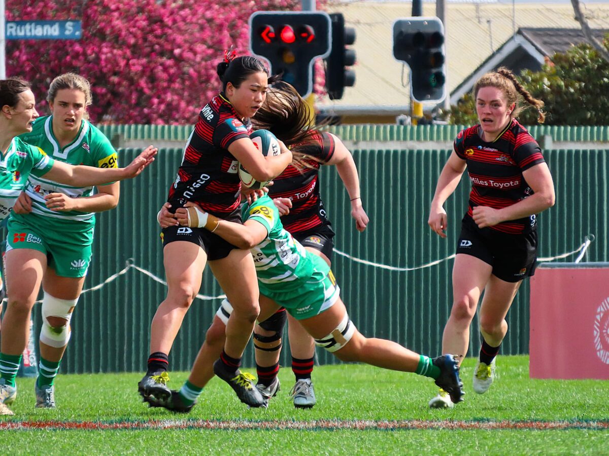 【NZ女子州代表選手権】名門カンタベリー代表で活躍。CTB𠮷田琳恒、階段を上る。