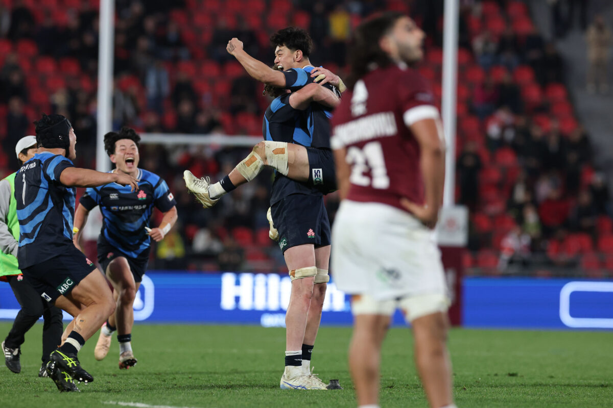 【日本代表欧州4連戦を追っかける／DIARY⑰】JPN 25-23 GEO。過酷な環境の中、待望の勝利。「責任と覚悟を体現した」