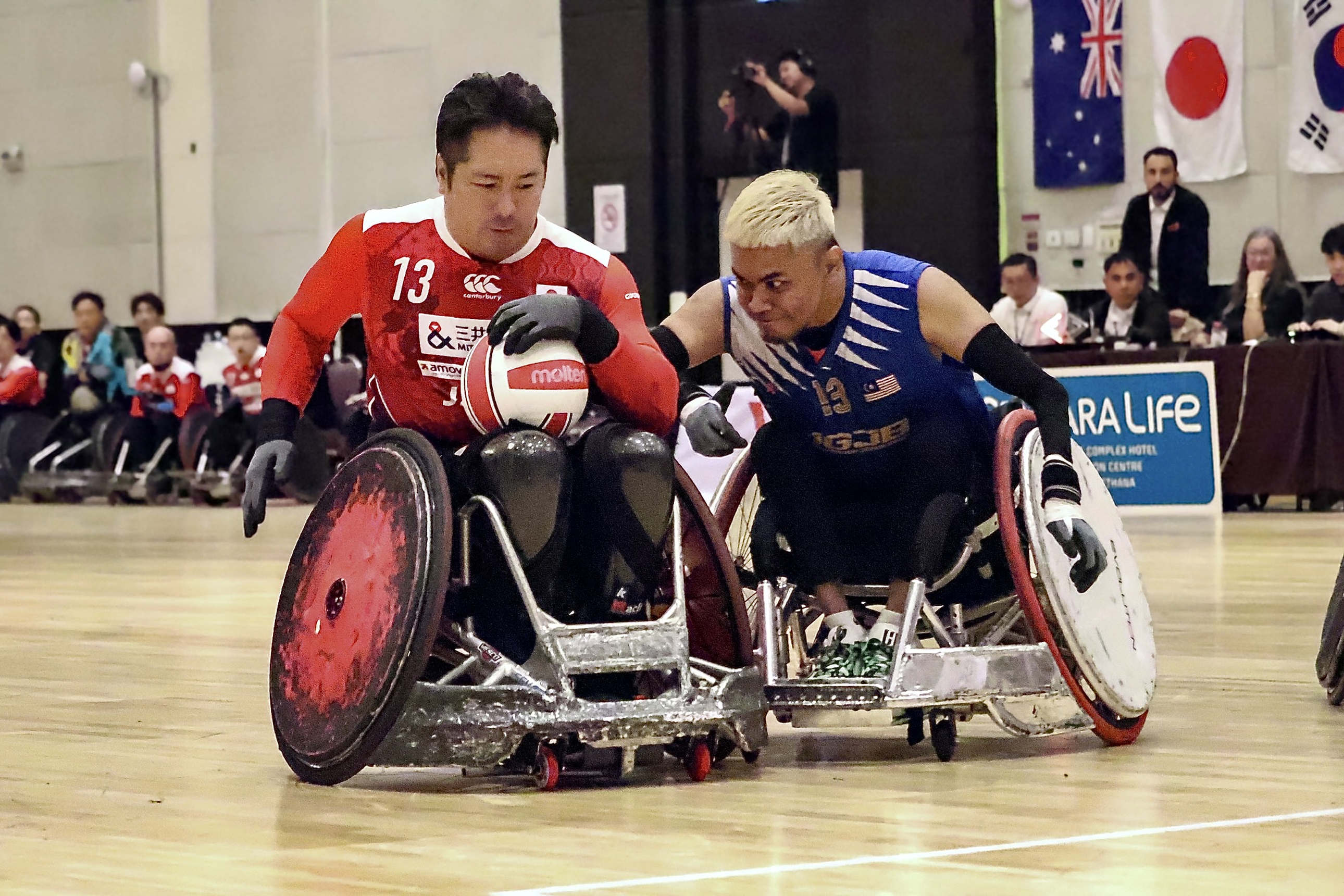 【車いすラグビー日本代表／アジア・オセアニア選手権①】日本はマレーシアに圧勝し白星発進！