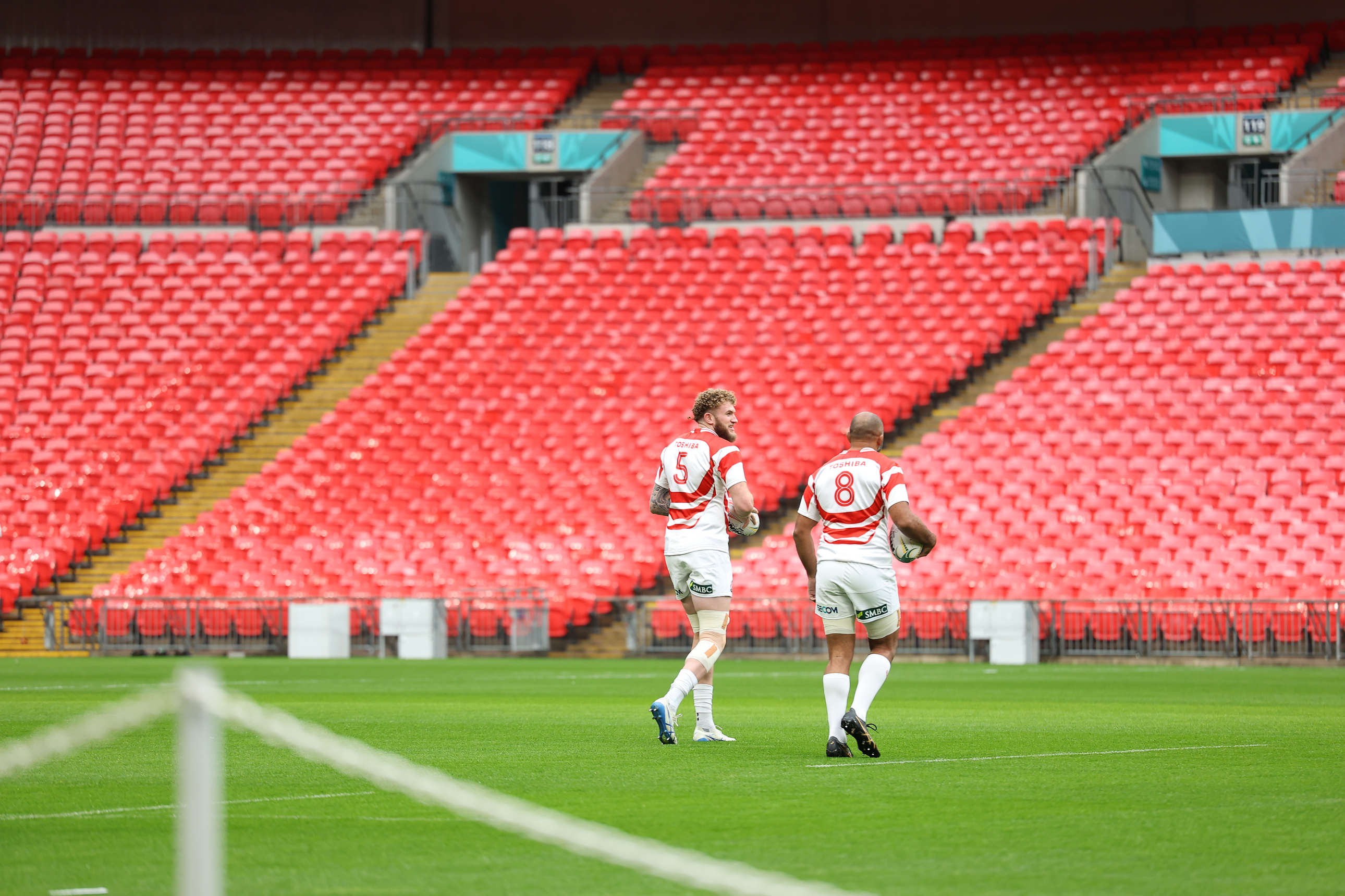 【日本代表欧州4連戦を追っかける／DIARY①】でっかいウェンブリーでも低いスクラム&タックルで。