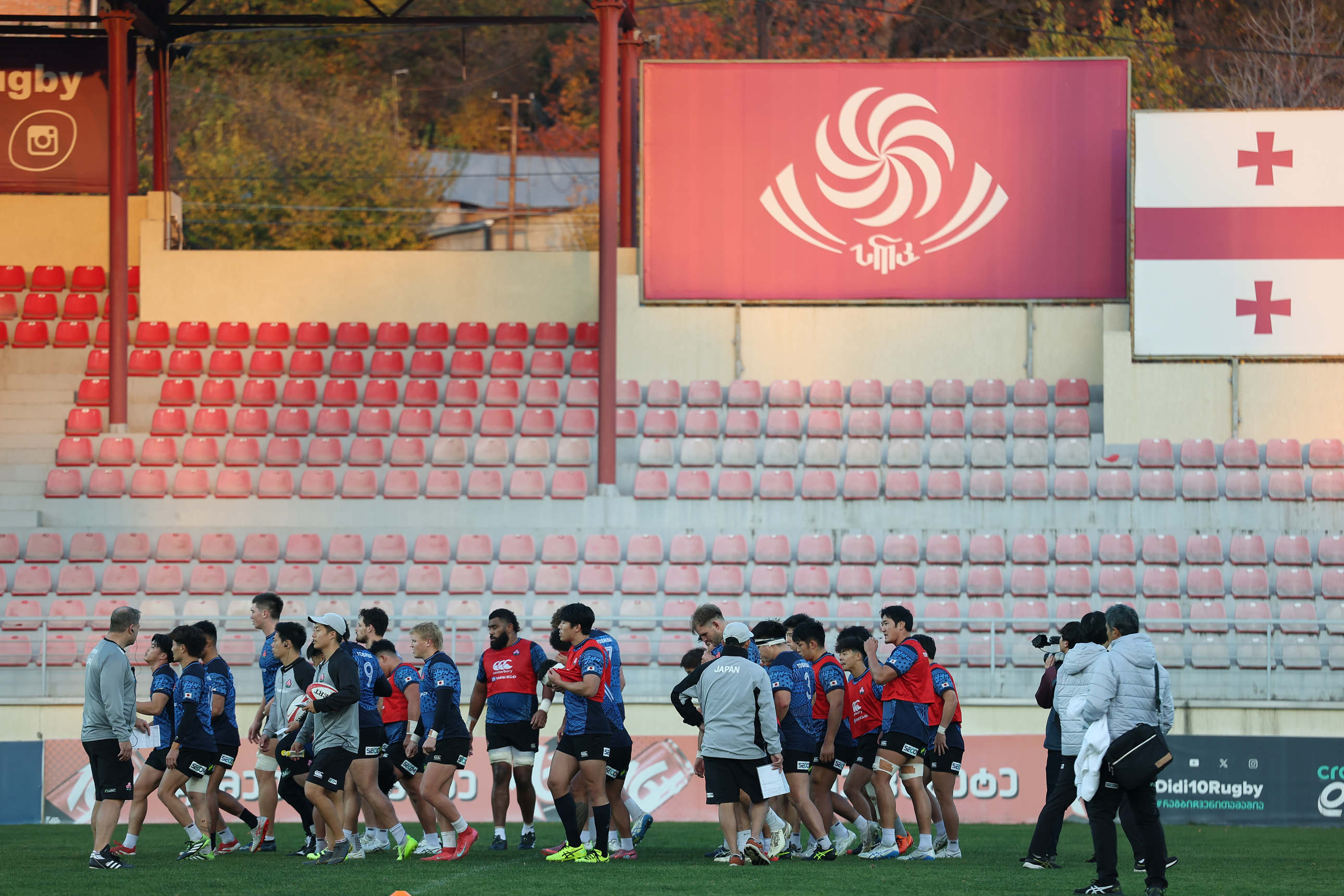 【日本代表欧州4連戦を追っかける／DIARY⑭】ジョージア生活始まる。ウェールズ戦で初キャップの古畑&植田は、もっと暴れたい。