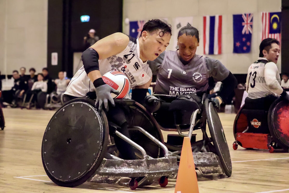 【車いすラグビー日本代表／アジア・オセアニア選手権④】世界選手権への出場権獲得！ 日本、ホイール・ブラックス（NZ）を下す