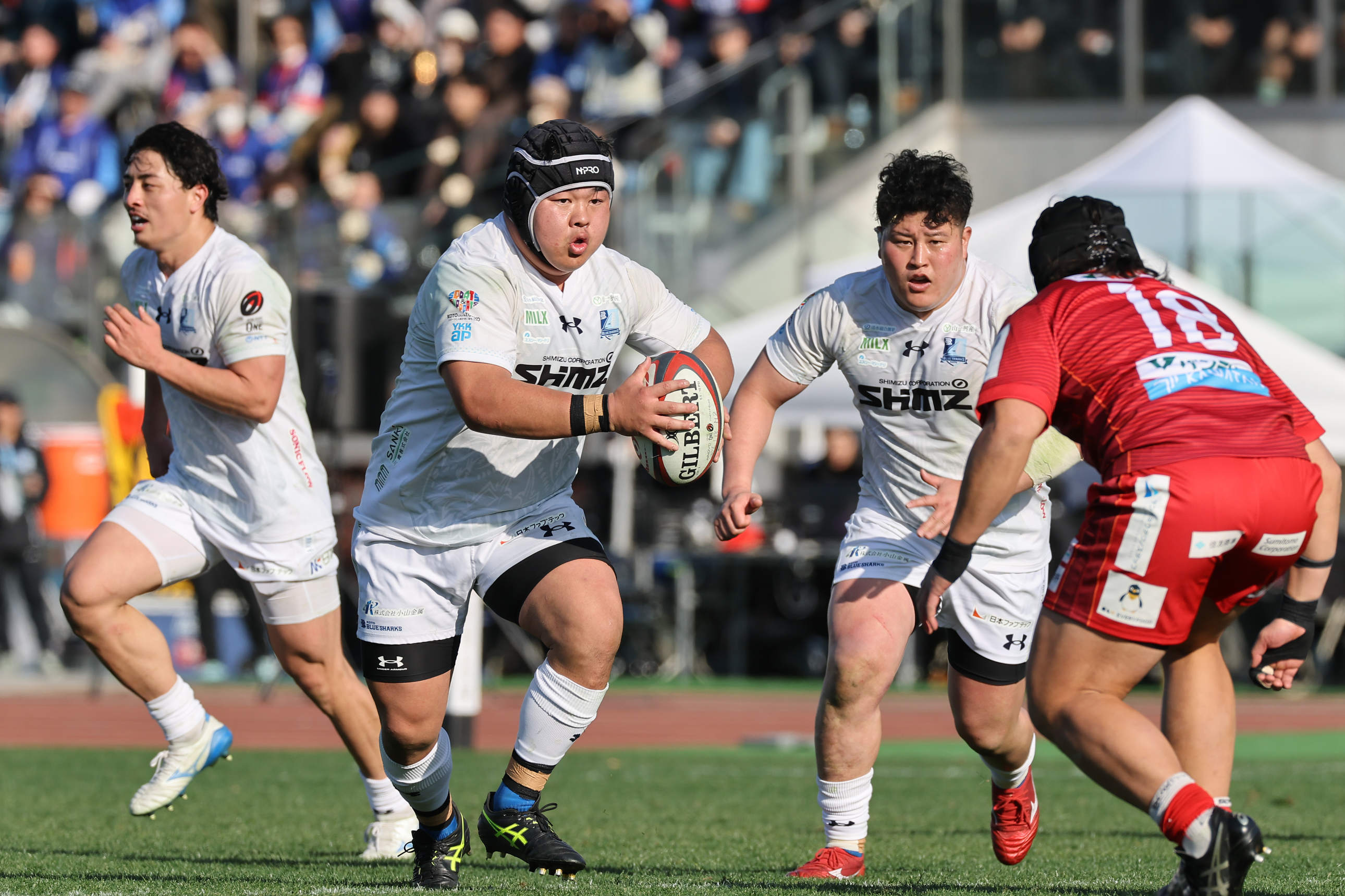 押す。倒す。勝つ。食べる。李優河［清水建設江東ブルーシャークス］