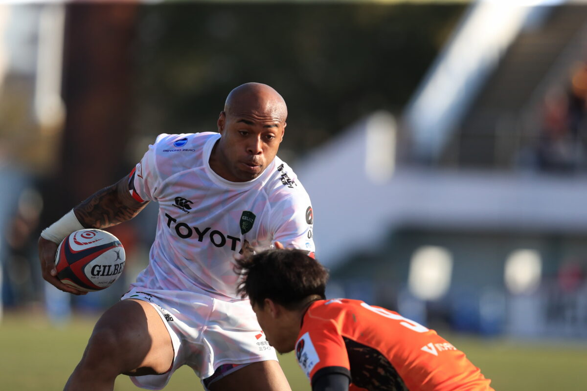 【Just TALK】ハードワークも「ラグビーをしているだけ」。NZ代表HC退任には「意見はない。いまは日本にいるので」。マーク・テレア［トヨタヴェルブリッツ］