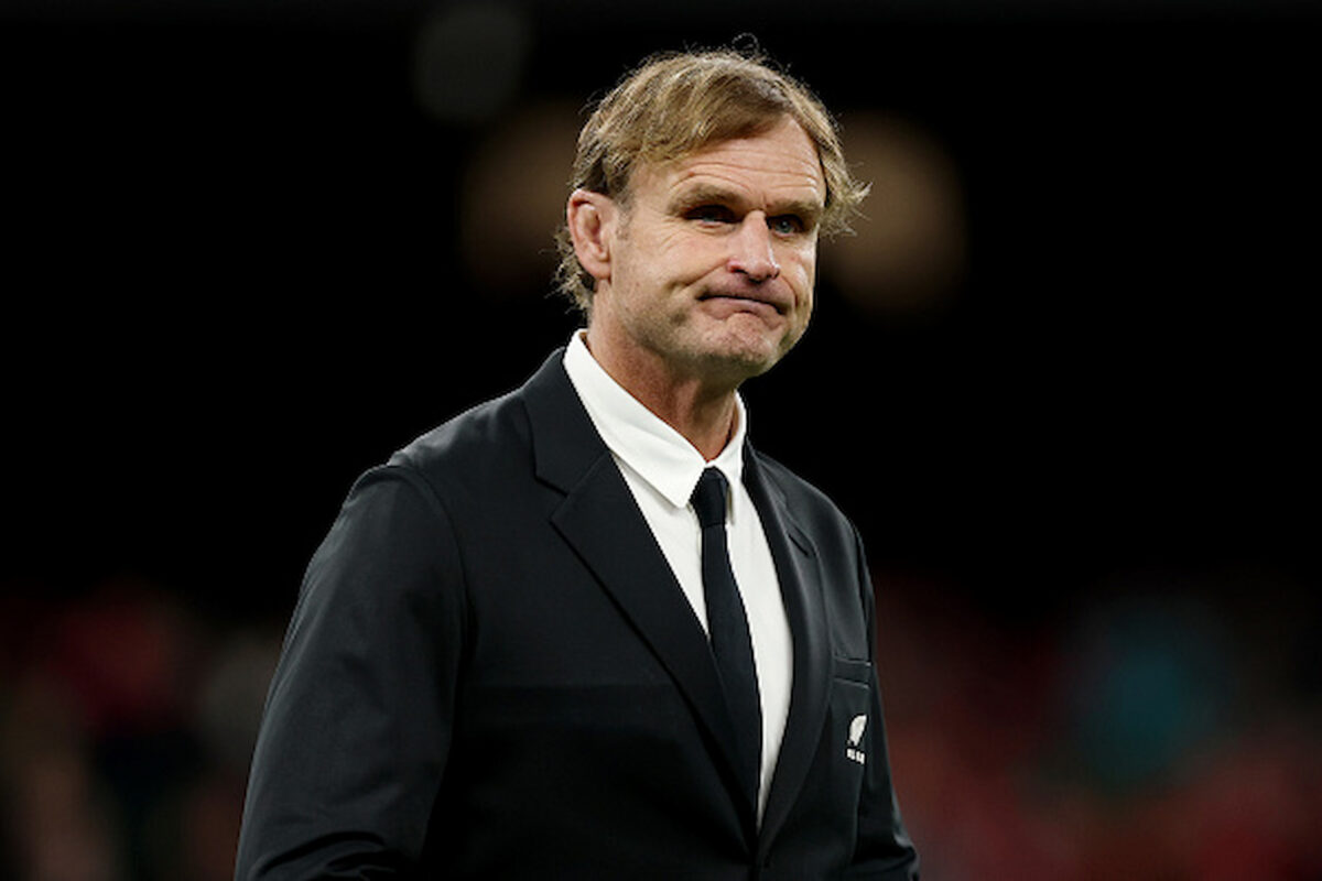 NZラグビーに激震。オールブラックス指揮官、ロバートソン退任。「この結末には心が張り裂ける思い」