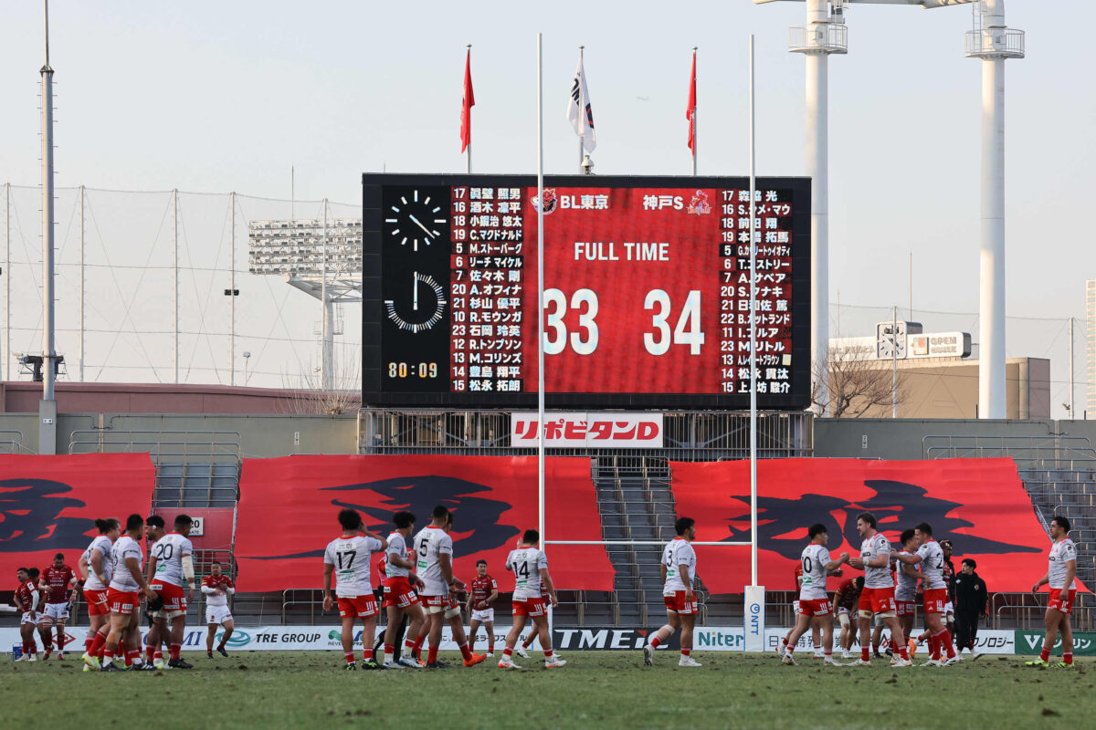 【リーグワンをアナリストの視点で分析する／東芝ブレイブルーパス東京×コベルコ神戸スティラーズ】前年度王者の猛追も、前半の勢いを守り切ったチャレンジャー。