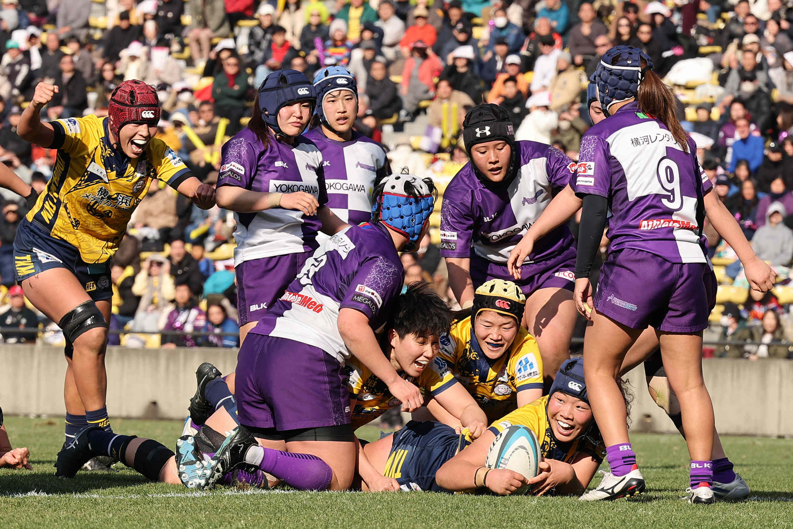 FWで引き寄せた頂点。女子日本一YOKOHAMA TKM、1番の吉田菜美も前に出た。