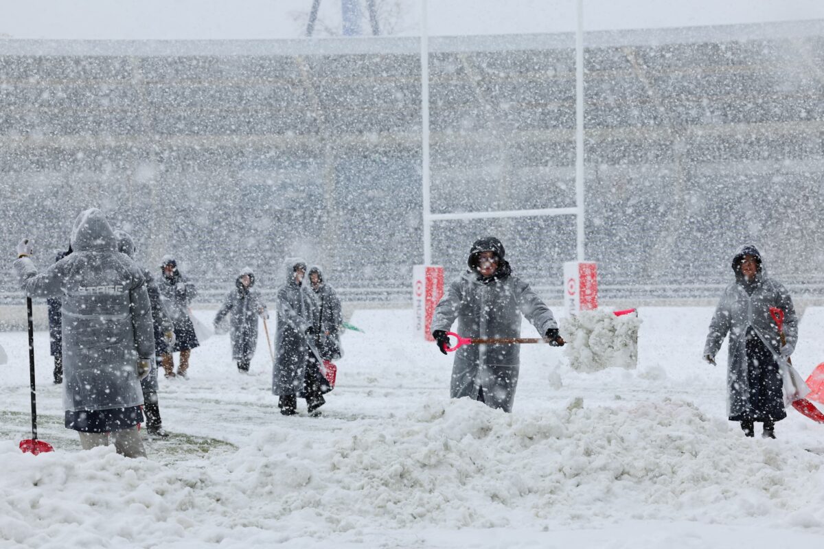 【楕円球大言葉】雪とラグビー。