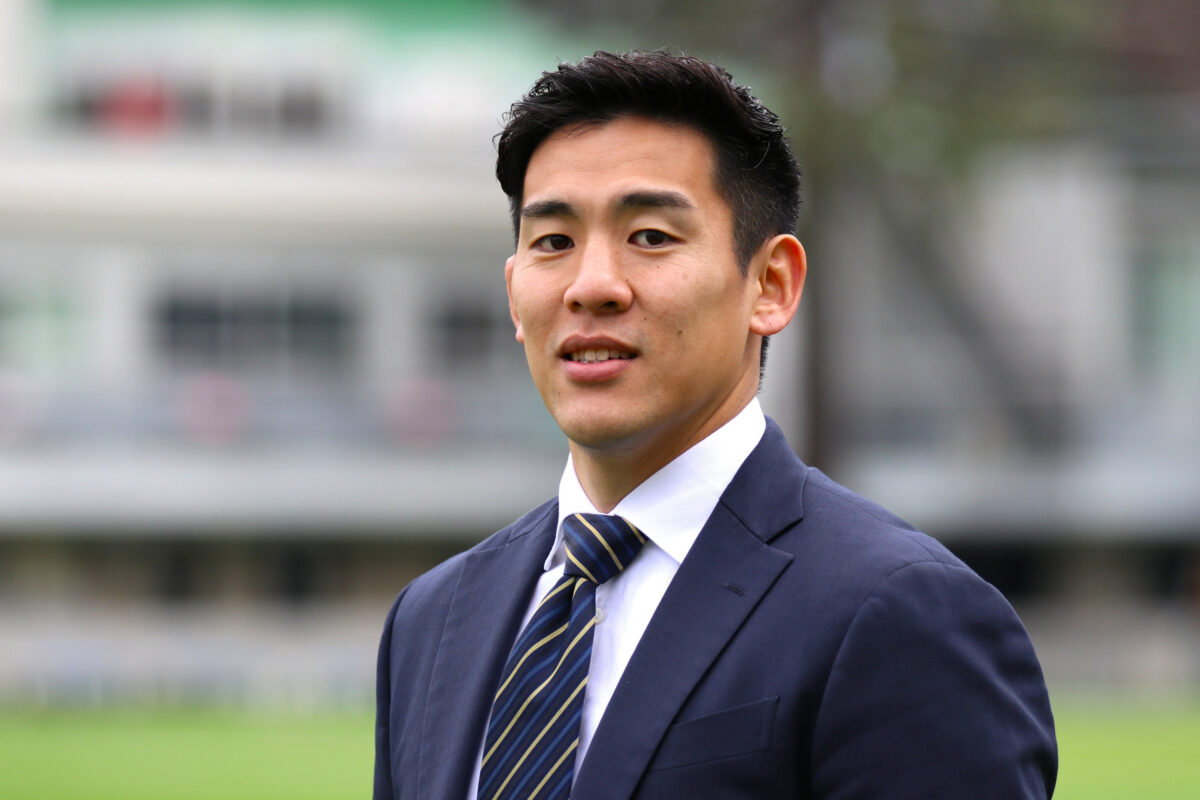 青いラグビーロード。衣川翔大［横河武蔵野アトラスターズ／主将］